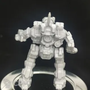 Описание картинки Cyclops CP-11-A (90 тонн) от Dwarf Pirate Foundry по цене 450руб | Свободный Рынок Миниатюр - СРМ