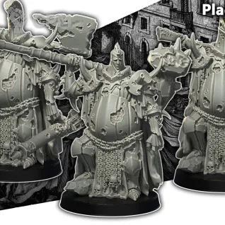Описание картинки Plague Knight 2 от Manufactorum76 по цене 600руб | Свободный Рынок Миниатюр - СРМ