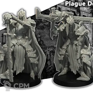Описание картинки Plague Deathbringer от Manufactorum76 по цене 625руб | Свободный Рынок Миниатюр - СРМ