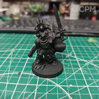 Описание картинки Black Templar Marshal от kovach17 по цене 2 500руб | Свободный Рынок Миниатюр - СРМ