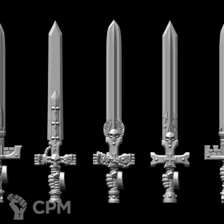 Описание картинки мечи тип Sword (правая рука) от LDBits по цене 547руб | Свободный Рынок Миниатюр - СРМ