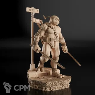 Описание картинки Leonardo Фигурка (TMNT) от GAS3TXD  по цене 3 600руб | Свободный Рынок Миниатюр - СРМ