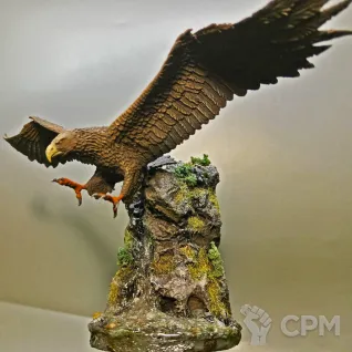 Описание картинки Гигантский орел (Great eagle) от Inpuhotep по цене 5 000руб | Свободный Рынок Миниатюр - СРМ