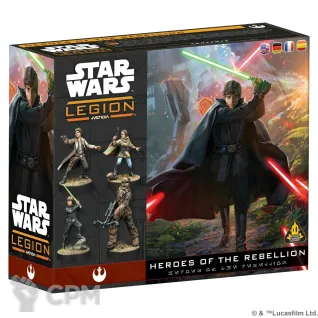 Описание картинки Star Wars: Legion - Heroes of the Rebellion Character Pack от StarkLogistics по цене 7 350руб | Свободный Рынок Миниатюр - СРМ