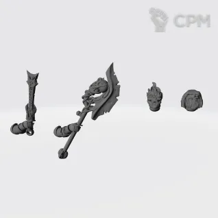 Описание картинки Chaos Biker от Стальные Небеса по цене 450руб | Свободный Рынок Миниатюр - СРМ