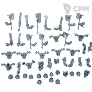 Описание картинки Khorne Berzerkers от Red Rooster по цене 2 239руб | Свободный Рынок Миниатюр - СРМ