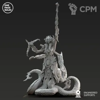 Описание картинки OPR Ascended Harbinger of Lust/Keeper of Secrets от Laboratory of Chaos по цене 1 150руб | Свободный Рынок Миниатюр - СРМ