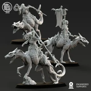 Описание картинки OPR Lust Beast Riders/Seekers of Slaanesh от Laboratory of Chaos по цене 475руб | Свободный Рынок Миниатюр - СРМ