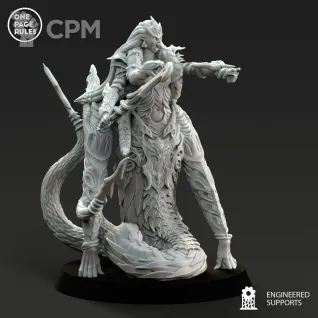 Описание картинки OPR Champion of Lust/Herald of Slaanesh, The Masque от Laboratory of Chaos по цене 150руб | Свободный Рынок Миниатюр - СРМ