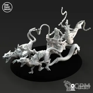 Описание картинки OPR Razor-Flail Chariot/Seeker Chariot от Laboratory of Chaos по цене 250руб | Свободный Рынок Миниатюр - СРМ