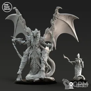 Описание картинки OPR Harbinger of Lust/Demon Prince от Laboratory of Chaos по цене 490руб | Свободный Рынок Миниатюр - СРМ