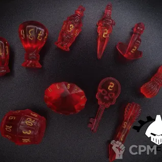 Описание картинки ДнД кубы от ССП по цене 1 500руб | Свободный Рынок Миниатюр - СРМ