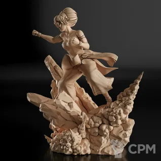 Описание картинки Toph Фигурка (Avatar: The Last Airbender) от GAS3TXD  по цене 4 000руб | Свободный Рынок Миниатюр - СРМ