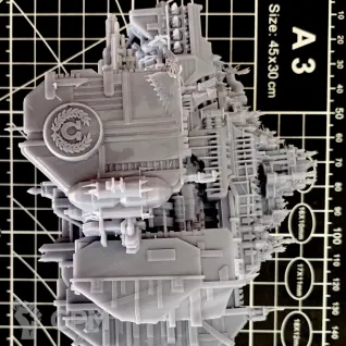Описание картинки Macragge's Honour  Gloriana class Battleship от R.E.print по цене 2 500руб | Свободный Рынок Миниатюр - СРМ