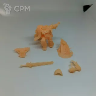 Описание картинки Ragnar Blackmane от Орки с наГорки по цене 300руб | Свободный Рынок Миниатюр - СРМ