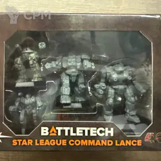 Описание картинки Battletech Star League Command Lance от Warmaster по цене 3 950руб | Свободный Рынок Миниатюр - СРМ