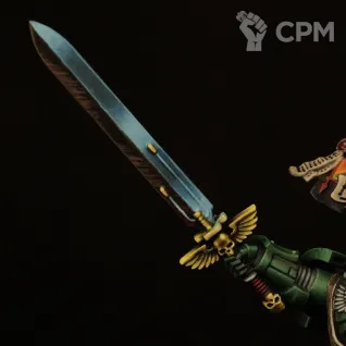 Описание картинки Azrael | Азраил от Caliban_guy по цене 12 500руб | Свободный Рынок Миниатюр - СРМ