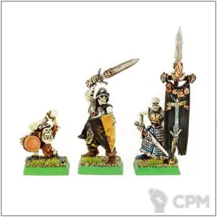 Описание картинки Dogs of War Cursed Company Command от OldHammer Мастерская по цене 600руб | Свободный Рынок Миниатюр - СРМ