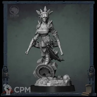 Описание картинки Dolorosa (Stigmatic Nun) v2 от Manufactorum76 по цене 175руб | Свободный Рынок Миниатюр - СРМ