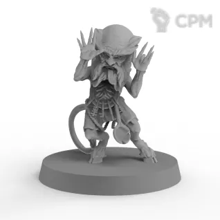 Описание картинки МОРОК: миниатюры Серый Волк и Домовой от MinisMaker по цене 1 200руб | Свободный Рынок Миниатюр - СРМ