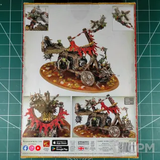 Описание картинки Gloomspite Gitz Doom Diver Catapult от Vault Boy по цене 9 998руб | Свободный Рынок Миниатюр - СРМ