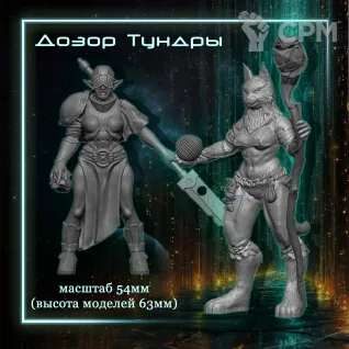 Описание картинки Диада Дозор Тундры от Мир Демиурга по цене 1 990руб | Свободный Рынок Миниатюр - СРМ