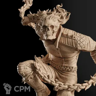 Описание картинки Ghost Rider Фигурка (Marvel) от GAS3TXD  по цене 2 900руб | Свободный Рынок Миниатюр - СРМ