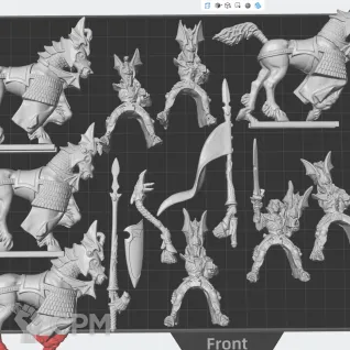 Описание картинки Dragon Princes of Caledor от White Rhino по цене 799руб | Свободный Рынок Миниатюр - СРМ