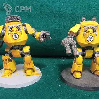 Описание картинки Contemptor Dreadnought от Xero по цене 3 600руб | Свободный Рынок Миниатюр - СРМ