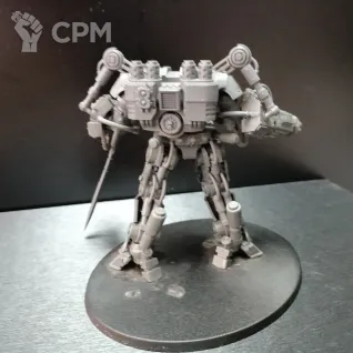 Описание картинки Dreadknight 2 (Оригинал) от Rivein по цене 3 500руб | Свободный Рынок Миниатюр - СРМ