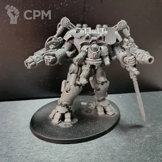 Описание картинки Dreadknight 2 (Оригинал) от Rivein по цене 3 500руб | Свободный Рынок Миниатюр - СРМ