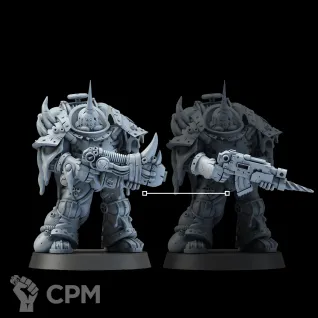 Описание картинки Набор миниатюр глубинные десантники Боевой отряд, Plague Marines от Brother Ork по цене 2 030руб | Свободный Рынок Миниатюр - СРМ