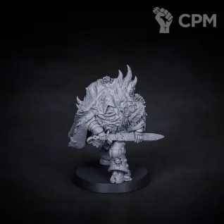 Описание картинки Набор миниатюр "Мрачные Глубинники", Plague Marines Kill Team от Brother Ork по цене 3 000руб | Свободный Рынок Миниатюр - СРМ