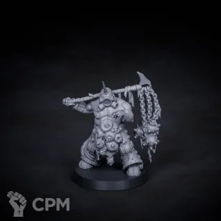 Описание картинки Набор миниатюр "Мрачные Глубинники", Plague Marines Kill Team от Brother Ork по цене 3 000руб | Свободный Рынок Миниатюр - СРМ