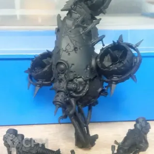 Описание картинки Foetid Bloat-drone (starter) от Xero по цене 1 200руб | Свободный Рынок Миниатюр - СРМ