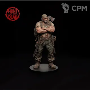 Описание картинки Zombie от Manufactorum76 по цене 1 000руб | Свободный Рынок Миниатюр - СРМ