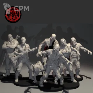 Описание картинки Zombie от Manufactorum76 по цене 1 000руб | Свободный Рынок Миниатюр - СРМ