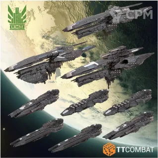 Описание картинки Dropfleet commander 2 Player Starter (Новый, версии 2.0, 2024) от Wotiao по цене 16 990руб | Свободный Рынок Миниатюр - СРМ