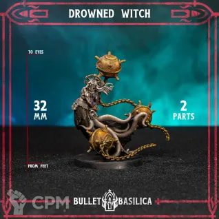 Описание картинки Drowned Witch от Manufactorum76 по цене 375руб | Свободный Рынок Миниатюр - СРМ