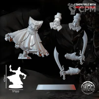 Описание картинки Dervishes of the Hidden Path от Manufactorum76 по цене 800руб | Свободный Рынок Миниатюр - СРМ
