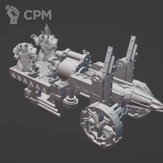Описание картинки Deathshrieker Rocket Launcher от MrMetalHorror по цене 1 500руб | Свободный Рынок Миниатюр - СРМ
