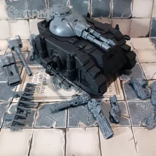Описание картинки Deimos Pattern Predator Battle Tank от OMG_SL по цене 6 200руб | Свободный Рынок Миниатюр - СРМ