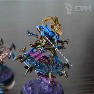 Описание картинки Tzaangor Enlightened / Tzaangor Skyfires от Nazgul of Mordovia по цене 9 000руб | Свободный Рынок Миниатюр - СРМ