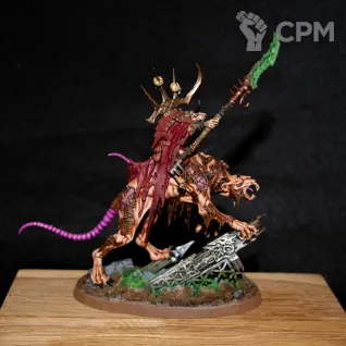 Описание картинки Clawlord on Gnaw-Beast от mantihorus1 по цене 5 000руб | Свободный Рынок Миниатюр - СРМ