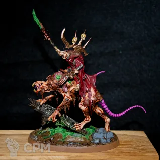 Описание картинки Clawlord on Gnaw-Beast от mantihorus1 по цене 5 000руб | Свободный Рынок Миниатюр - СРМ