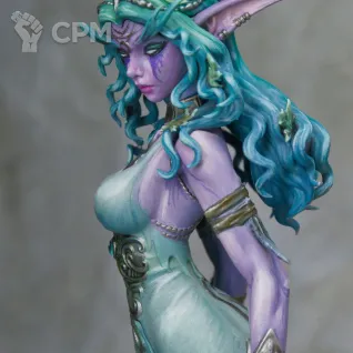 Описание картинки Фигурка: Тиранда Шелест Ветра из WoW 17 см от eugene.msq по цене 8 000руб | Свободный Рынок Миниатюр - СРМ