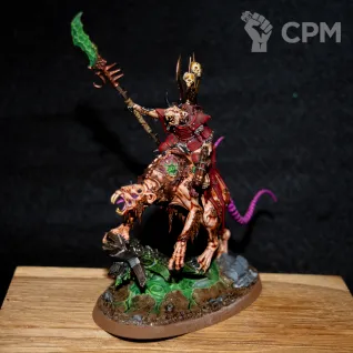Описание картинки Clawlord on Gnaw-Beast от mantihorus1 по цене 5 000руб | Свободный Рынок Миниатюр - СРМ