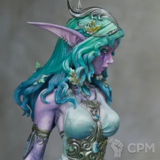Описание картинки Фигурка: Тиранда Шелест Ветра из WoW 17 см от eugene.msq по цене 8 000руб | Свободный Рынок Миниатюр - СРМ