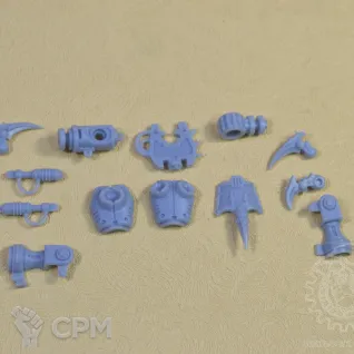 Описание картинки War Dog Karnivore Slaughterclaw от Mechanikus Forge по цене 400руб | Свободный Рынок Миниатюр - СРМ