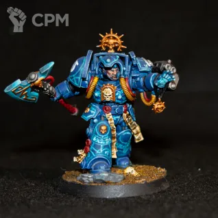 Описание картинки Librarian in Terminator Armour от mantihorus1 по цене 5 000руб | Свободный Рынок Миниатюр - СРМ
